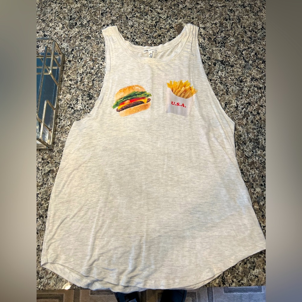 PINK Victoria’s Secret Burger and Fries Tank